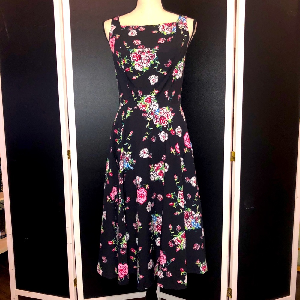 Unique Vintage floral dress